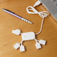 USB разклонител куче