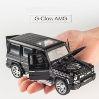 Метална Mercedes G class AMG количка с отварящи се врати Top Model