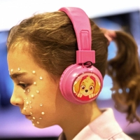 Детски безжични светещи слушалки Paw Patrol