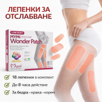 Лепенки за отслабване Wonder Patch Mymi – 18 бр. лепенки за бедра, крака и корем