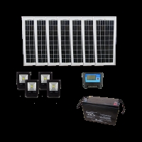 Соларна система за осветяване на билборд и рекламни пана