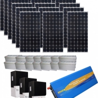 Фотоволтаична система с 4500 Wp монокристалени соларени панели