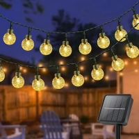 ???? Декоративен LED Гирлянд ProGarden –20 Топли Светлини за Външна и Вътрешна Употреба