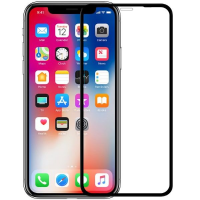 Стъклен протектор 5D Full Cover за IPhone XR (6,1), Черен