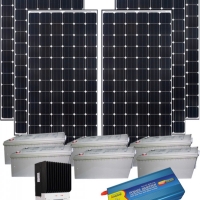 Фотоволтаична система с 1500 Wp монокристалени соларени панели