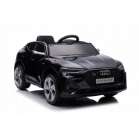 JJ Акумулаторна кола AUDI Sportsback 4x4 с кожена седалка и меки гуми 12V