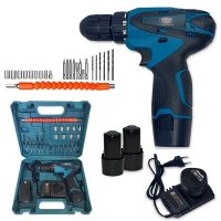 Винтоверт 24V – 2 батерии (2000 mAh), 40 Nm, комплект вложки