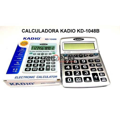 Професионален калкулатор KADIO KD-1048B, голям 12-цифров дисплей ...