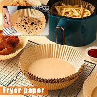 50 бр. Незалепващи хартиени подложки за Air Fryer