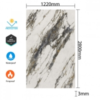 PVC панел с мраморен ефект – Студен нефрит DY2006