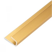 Алуминиев L-профил (Завършващ) – Златен