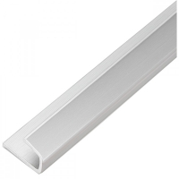 Алуминиев L-профил (Завършващ) – Сребърен