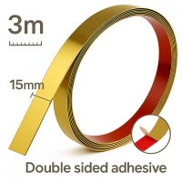 Интериорна самозалепваща лайсна – Златна