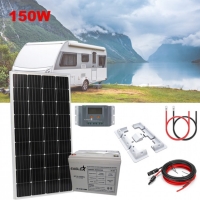 Соларна Система за Каравана или Кемпер с 150W соларен панел