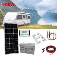 Соларна система за кемпер, каравана с 100W соларен панел