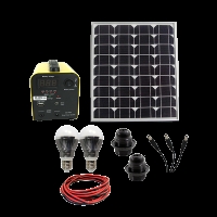 Портативна соларна система с 2 лампи и USB изход