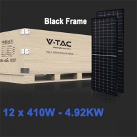 4.92kW Моно Соларен Сет черна рамка 12бр. x 410W