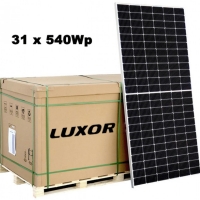 Палет Luxor Соларен панел ECO LINE HALF CELL BIFACIAL M144 540Wp