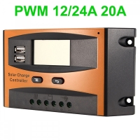 Контролер-регулатор за соларни панели 12V-24V / 20A