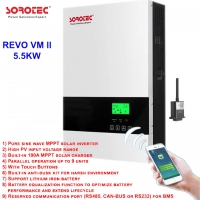 Хибриден соларен инвертор 5500W MPPT 100A REVO VM II
