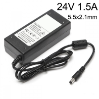 Захранващ адаптер AC/DC 24V 1.5A