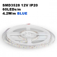 LED Лента SMD3528 60/1 синя IP20 12V 21W