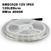 LED Лента SMD3528 120/1 4000K IP65 12V 40W