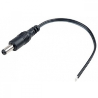 Мъжка DC Захранваща букса 5.5x2.1mm с 17cm кабел