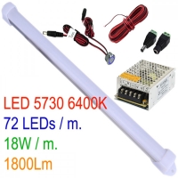 Комплект димиращо се светодиодно осветление 18W
