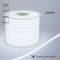 LED COB Лента матова AC 220V, 10W/m, 6400K, IP65 (240 LEDs/m)