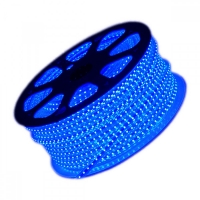 3014 Светодиодна лента 220V водоустойчива синя 1 метра