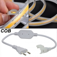 Накрайник за светодиодна COB лента 220V - Подходящ за 10мм ленти