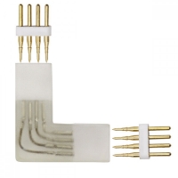 Съединителна букса за 220V 5050 RGB LED лента тип L