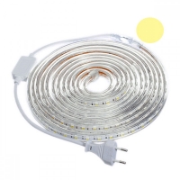 3014 Светодиодна лента 220V водоустойчива топло бяла 10 метра