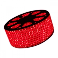 3014 Светодиодна лента 220V водоустойчива червена 1 метра