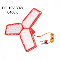 12V 30W LED Лампа с щипки 6400K