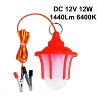 12V 12W LED крушка с щипки 1440LM 6400K