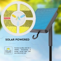 Соларна 3000K LED лента SMD2835 IP67