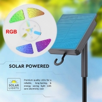 Соларна RGB LED лента SMD2835 IP67