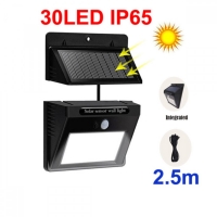 30 LED Соларна лампа с РIR сензор и подвижен панел