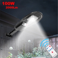 100W Соларна лампа със сензор и дистанционно