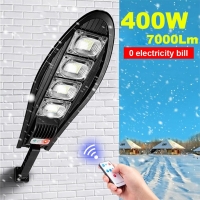 400W Соларна лампа със сензор и дистанционно