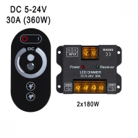 Touch димер за едноцветна LED лента 5–24V 360W