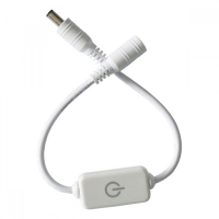 Вграден димер в захранващ кабел 5-24V / 2A