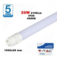 20W LED Пура T8 150cm SAMSUNG Чип 2100LM 4000K