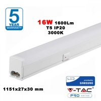 16W 120cm LED Тяло SAMSUNG Чип T5 1600LM 3000K