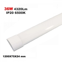 36W 120СМ LED линейно тяло 4320LM 6500К