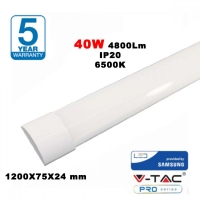 40W 120СМ LED линейно тяло SAMSUNG чип 4800LM 6500К