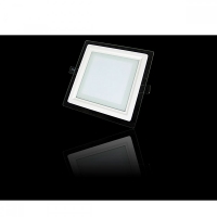 18W LED Панел Стъклено Тяло Квадрат 1260LM 6000K