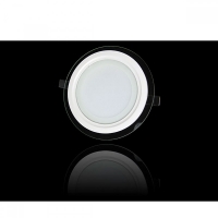 18W LED Панел Стъклено Тяло Кръгъл 1260LM 6000K